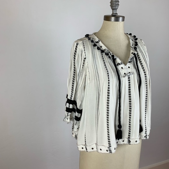 Tularosa Huxley Peasant Blouse - Picture 3 of 8